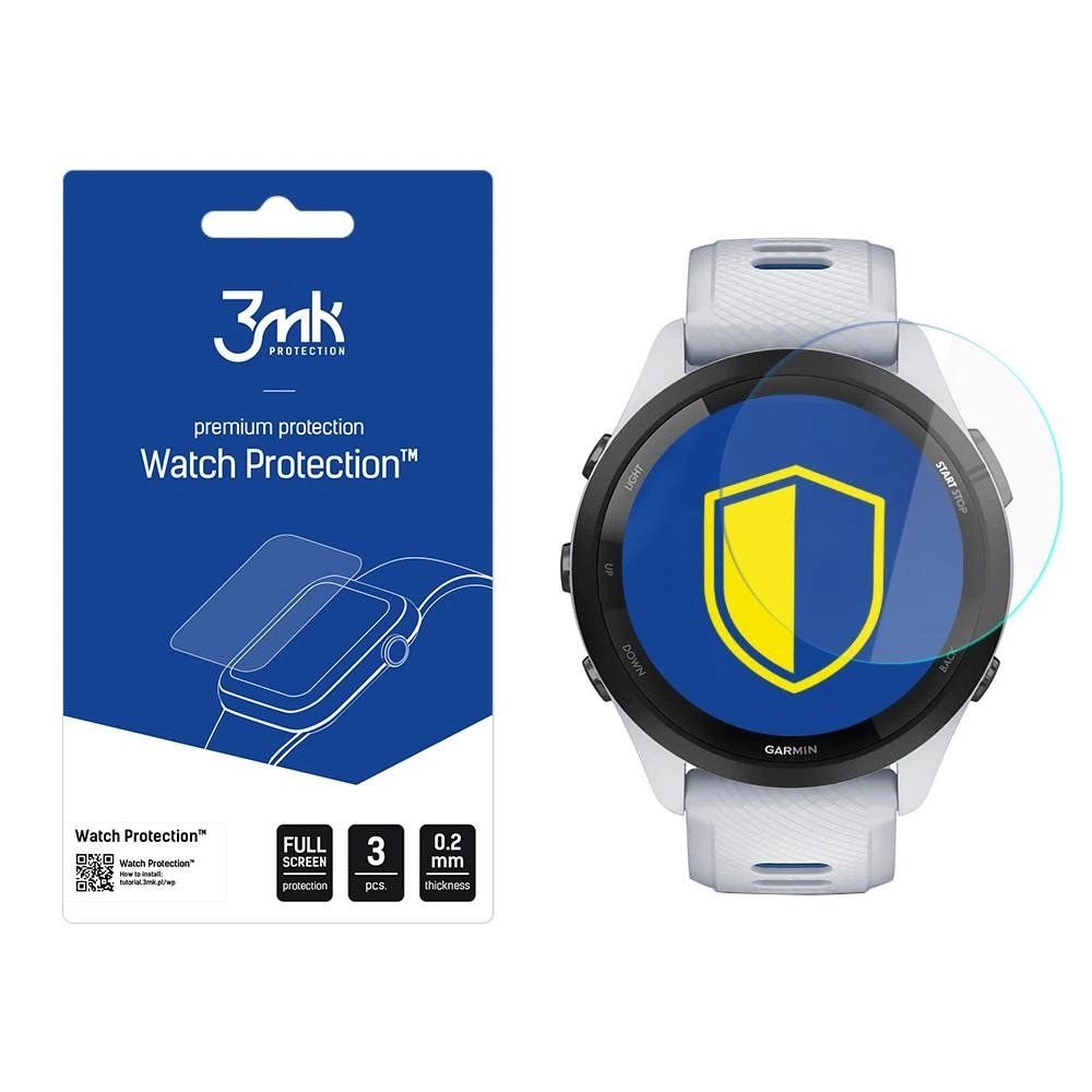 Garmin Forerunner 265 – 3mk Watch Protection ARC apsauginė plėvelė