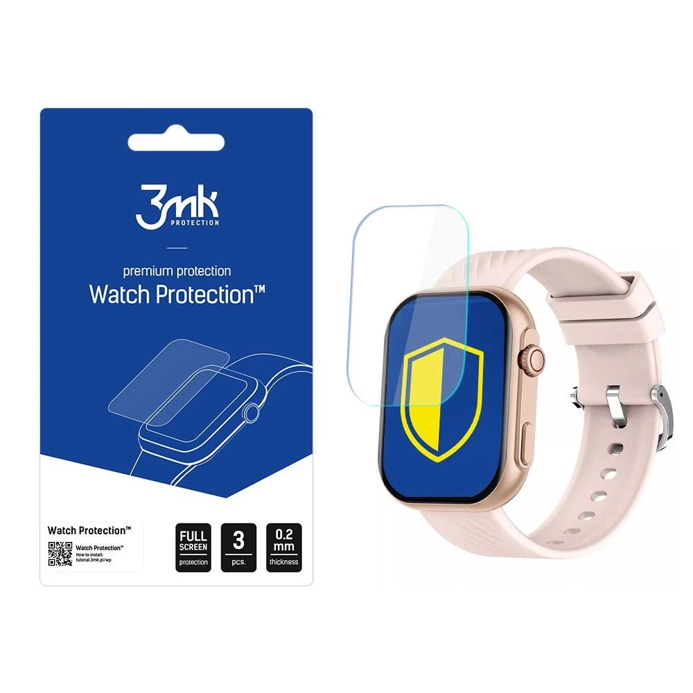 Manta Revo Smartwatch – 3mk Watch Protection ARC apsauginė plėvelė