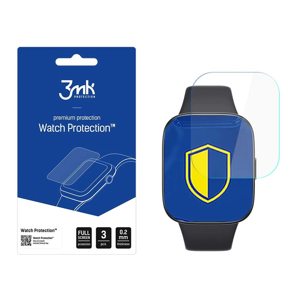 3mk Watch Protection ARC apsauginė plėvelė Xiaomi Redmi Watch 3 Active 3mk Watch Protection ARC apsauginė plėvelė Xiaomi Redmi Watch 3 Active