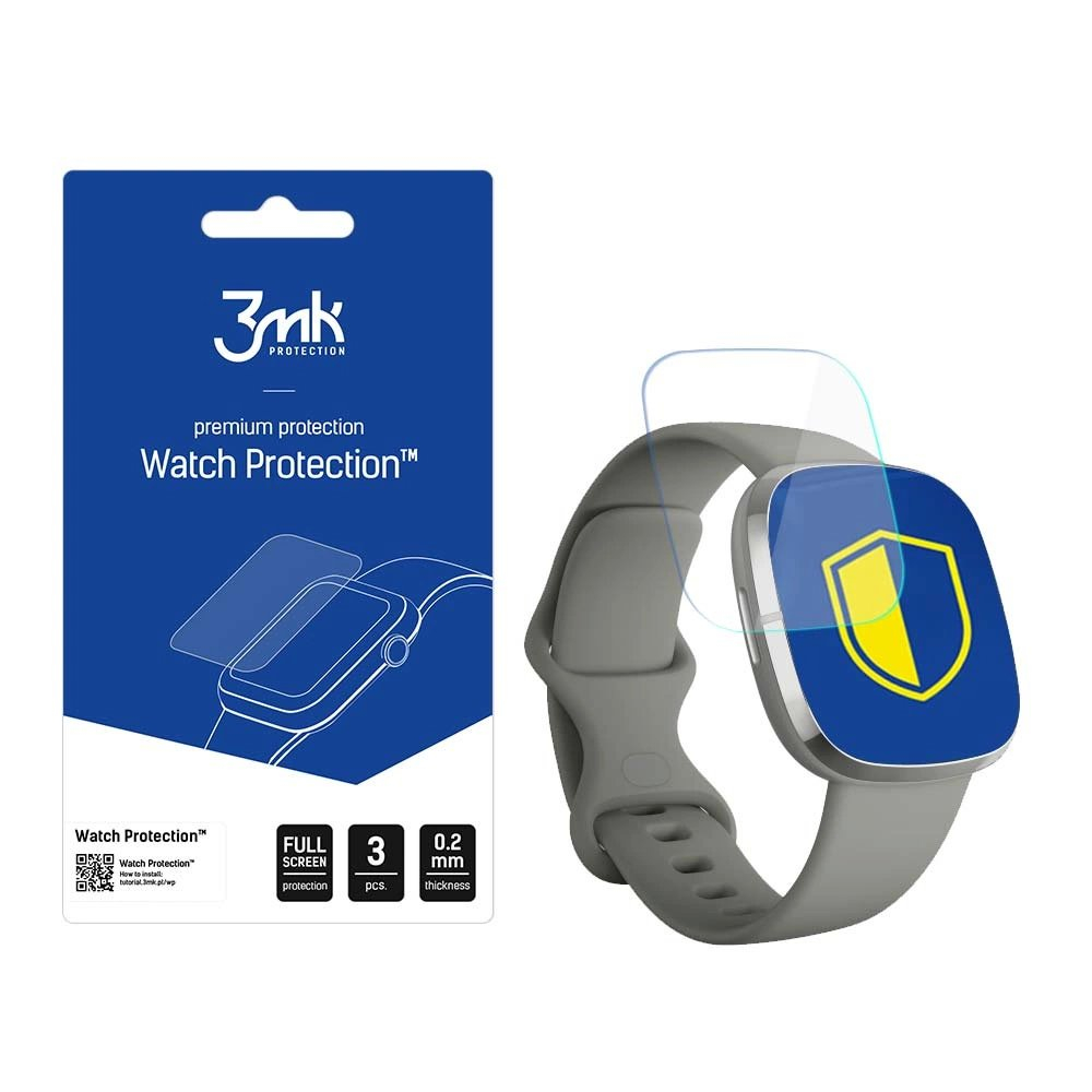 Fitbit Sense – 3mk Watch Protection ARC apsauginė plėvelė