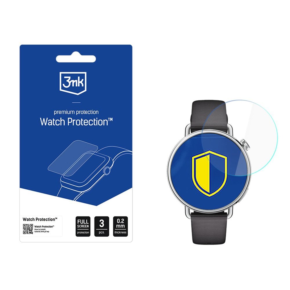 Xiaomi Watch S4 41 mm 3mk Watch Protection FlexibleGlass hibridinis laikrodžio stiklas Xiaomi Watch S4 41 mm 3mk Watch Protection FlexibleGlass hibridinis laikrodžio stiklas