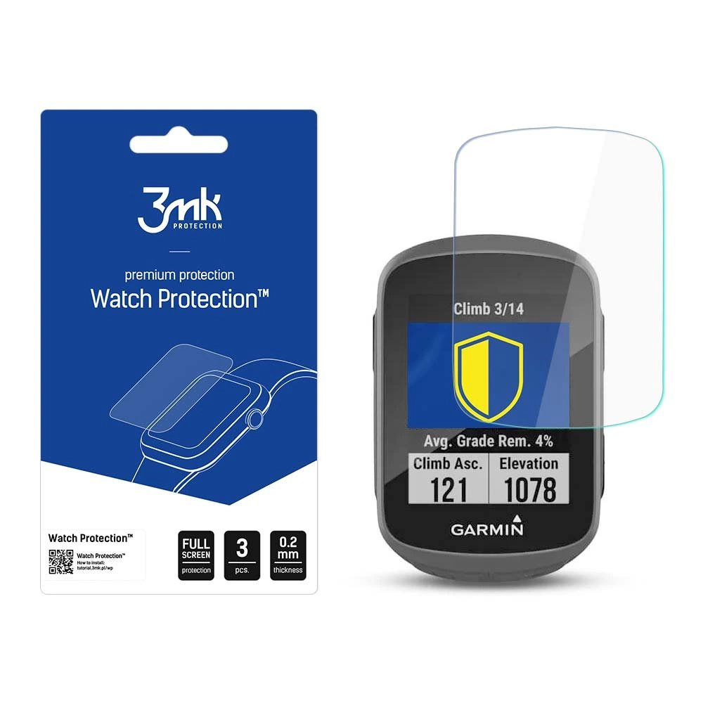 3mk Watch Protection FlexibleGlass apsauginė plėvelė Garmin Edge 130 Plus 3mk Watch Protection FlexibleGlass apsauginė plėvelė Garmin Edge 130 Plus