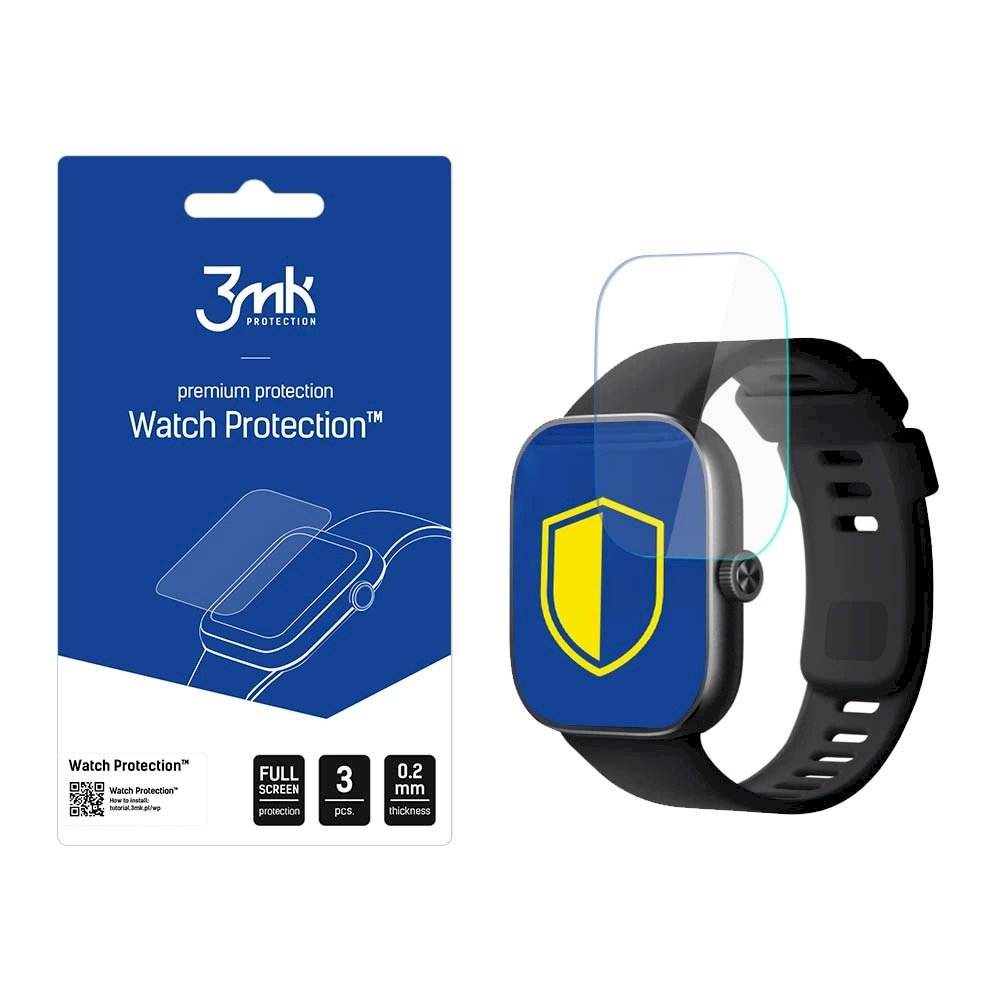 Ekrano apsauga Protection™ hybrid glass v. FlexibleGlass Lite Xiaomi Redmi Watch 4 Ekrano apsauga Protection™ hybrid glass v. FlexibleGlass Lite Xiaomi Redmi Watch 4