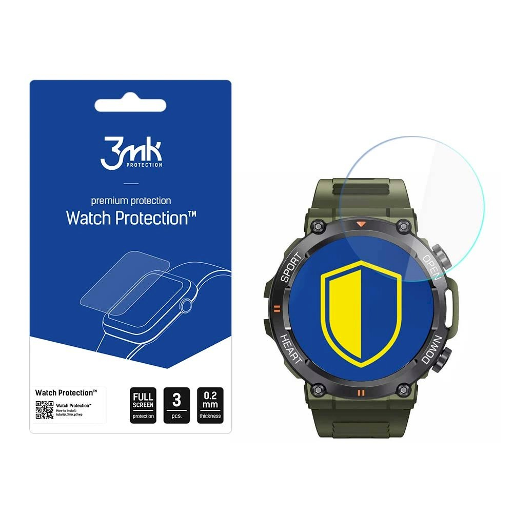 3mk Watch Protection™ v. FlexibleGlass hibridinis stiklas Rubicon RNCE95