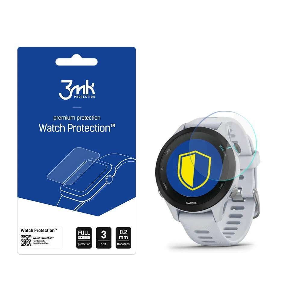 3mk Watch Protection™ v. FlexibleGlass Lite hibridinis stiklas Garmin Forerunner 255s Music