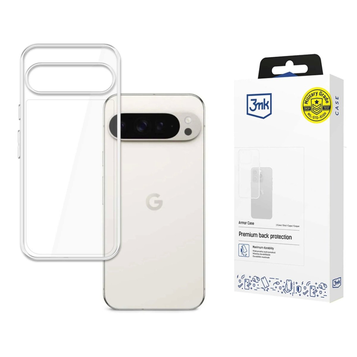 3mk Armor Dėklas Google Pixel 9 Pro XL 3mk Armor Dėklas Google Pixel 9 Pro XL