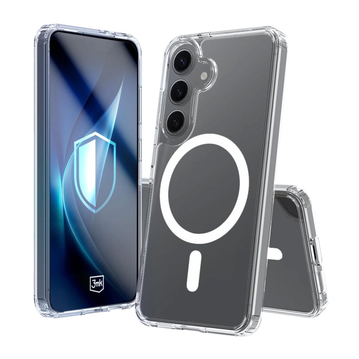 Samsung Galaxy A17 5G dėklas 3mk Armor MagCase – skaidrus Samsung Galaxy A17 5G dėklas 3mk Armor MagCase – skaidrus