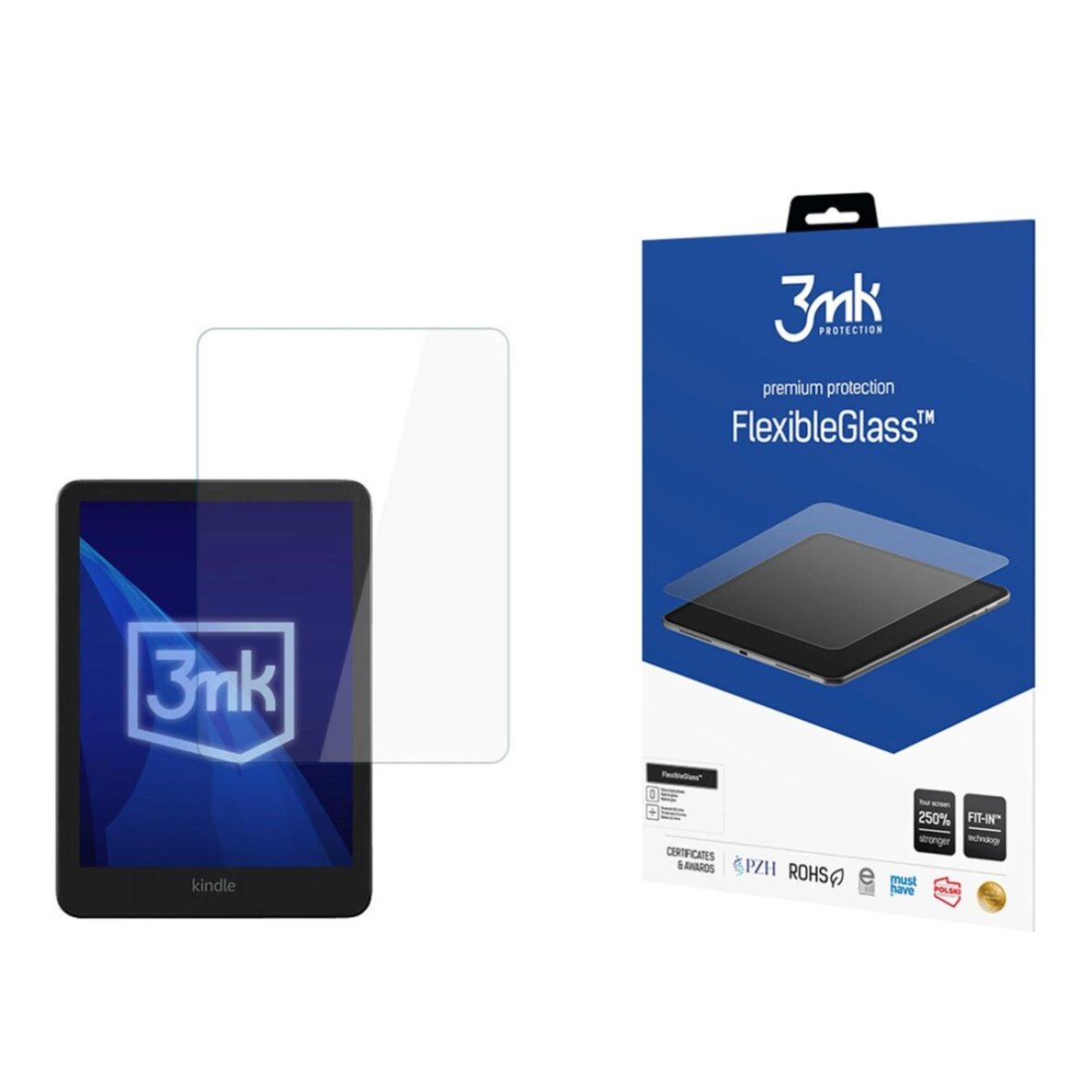 Amazon Kindle Colorsoft / Colorsoft SE 3mk FlexibleGlass hibridinis stiklas Amazon Kindle Colorsoft / Colorsoft SE 3mk FlexibleGlass hibridinis stiklas