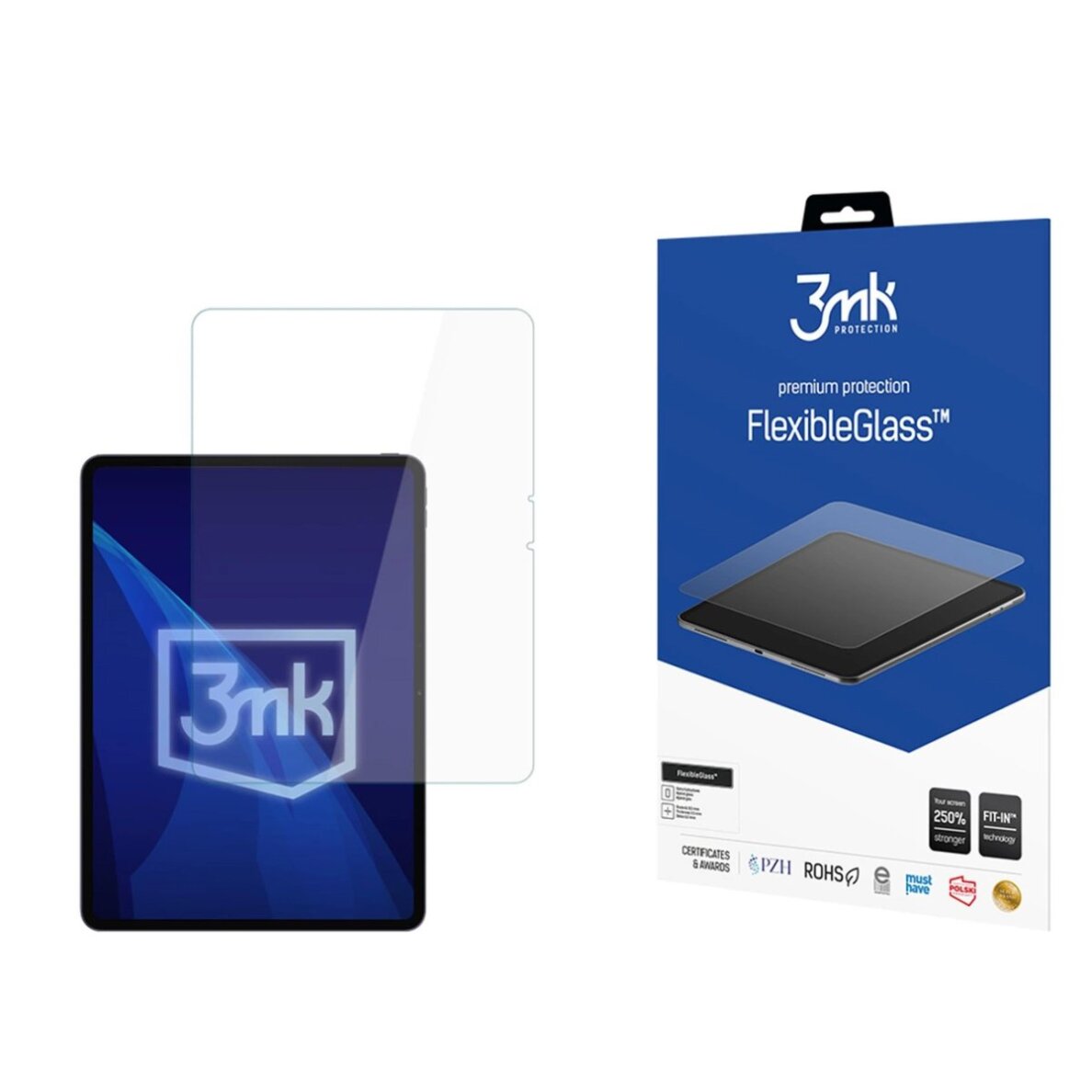 OnePlus Pad 3 3mk FlexibleGlass hibridinis stiklas OnePlus Pad 3 3mk FlexibleGlass hibridinis stiklas