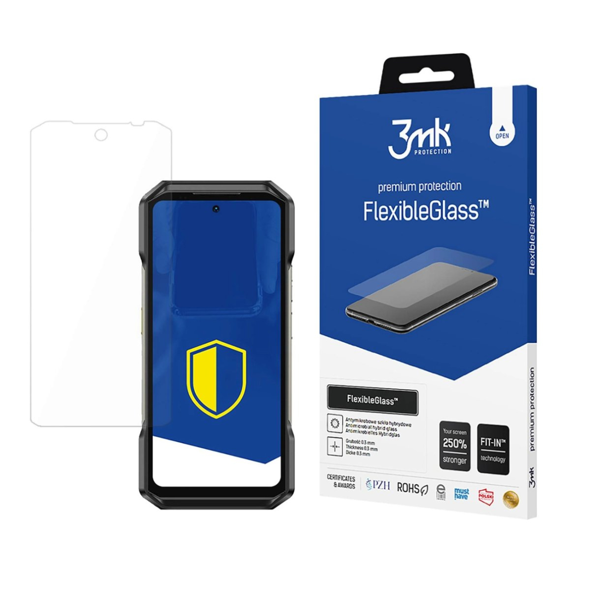 3mk FlexibleGlass hibridinis apsauginis stiklas Ulefone Armor 27 Pro / 27T Pro
