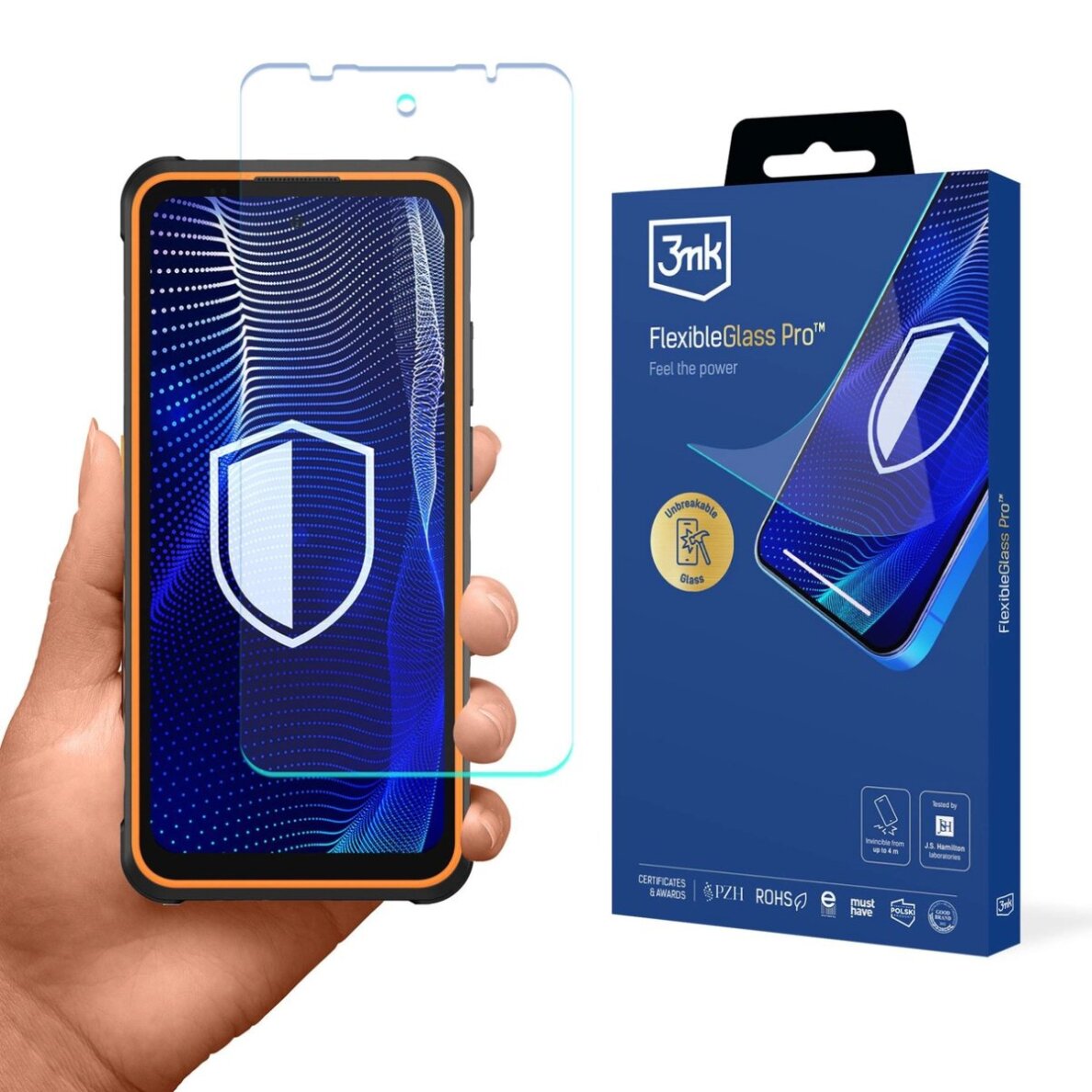 Hammer Iron 6 3mk FlexibleGlass Pro hibridinis stiklas