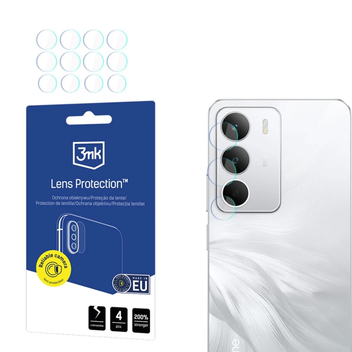 Realme C71 3mk Lens Protection kameros stiklas