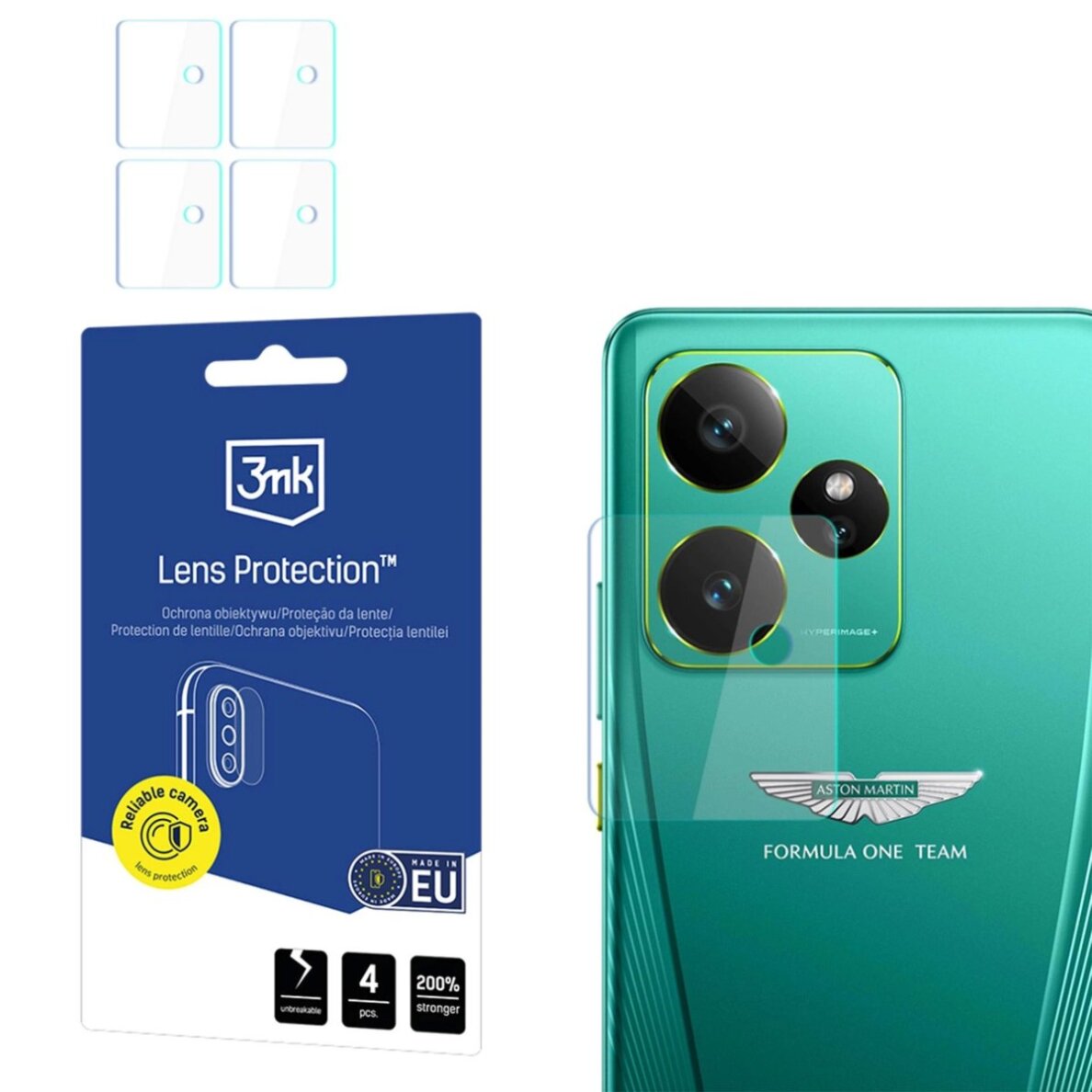 Realme GT 7 3mk Lens Protection hibridinis kameros stiklas