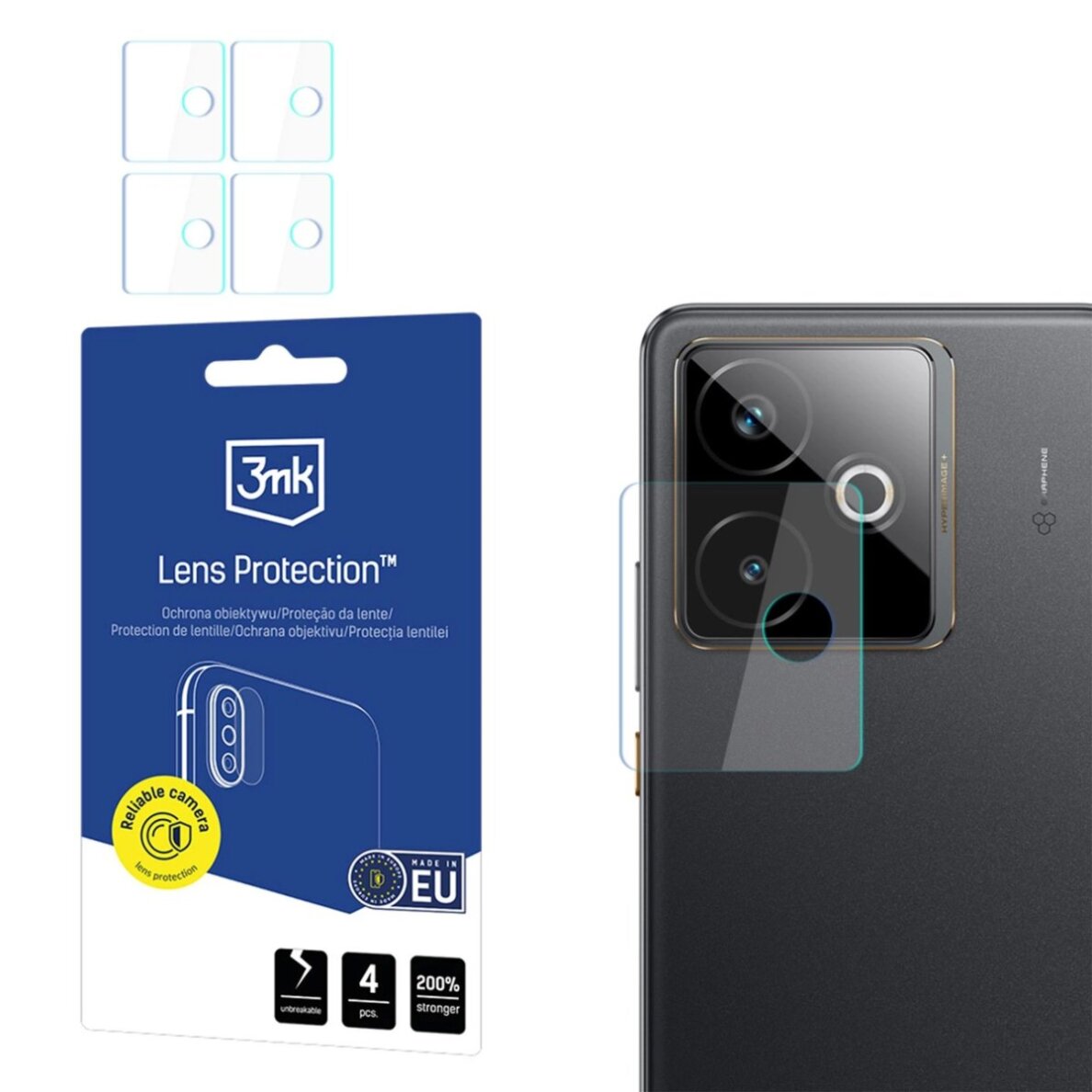 Realme GT 7T 3mk Lens Protection hibridinis kameros stiklas