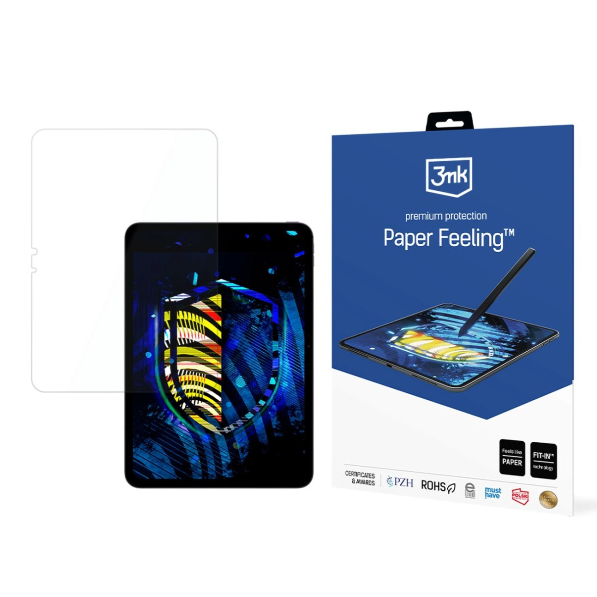iPad Pro 11" 2024 (5 karta) – 3mk Paper Feeling matinė apsauginė plėvelė iPad Pro 11" 2024 (5 karta) – 3mk Paper Feeling matinė apsauginė plėvelė