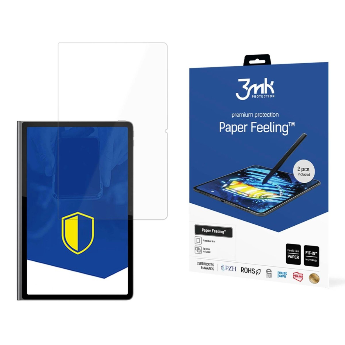 Lenovo Tab Plus 11.5" 2024 – 3mk Paper Feeling matinė apsauginė plėvelė