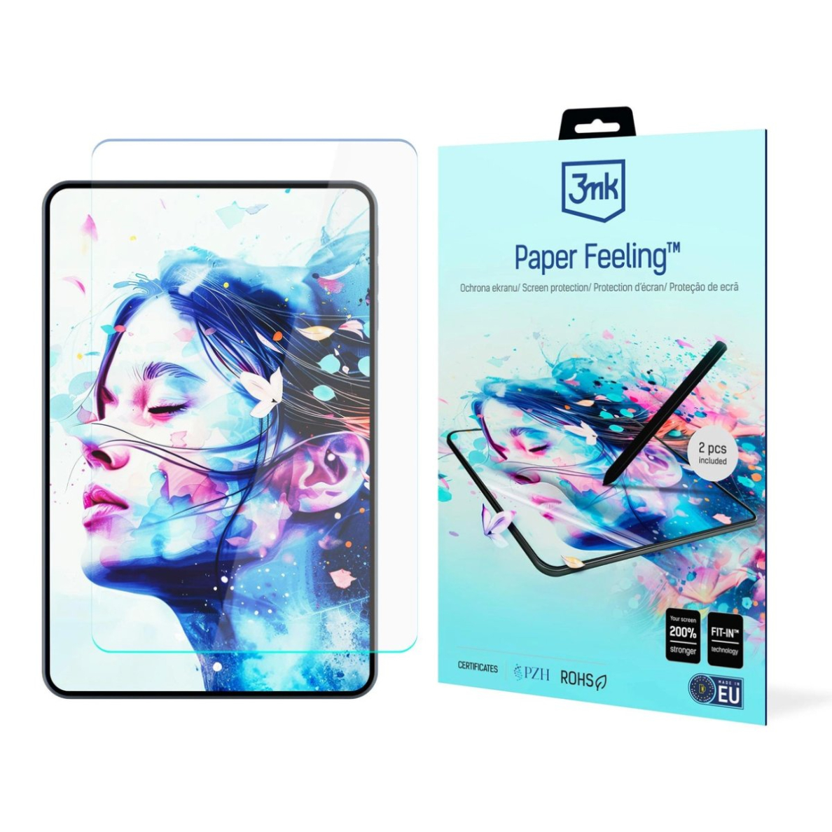 Samsung Galaxy Tab S9 FE+ – 3mk Paper Feeling matinė apsauginė plėvelė Samsung Galaxy Tab S9 FE+ – 3mk Paper Feeling matinė apsauginė plėvelė