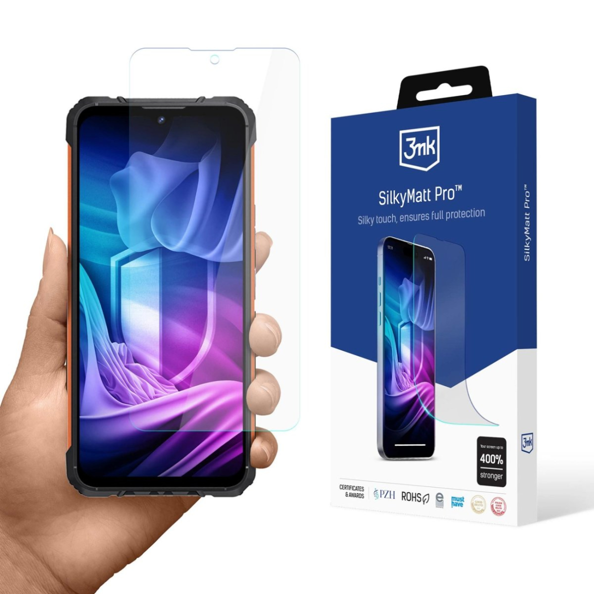 Cubot KingKong Ace 2 – 3mk Silky Matt Pro matinė apsauginė plėvelė