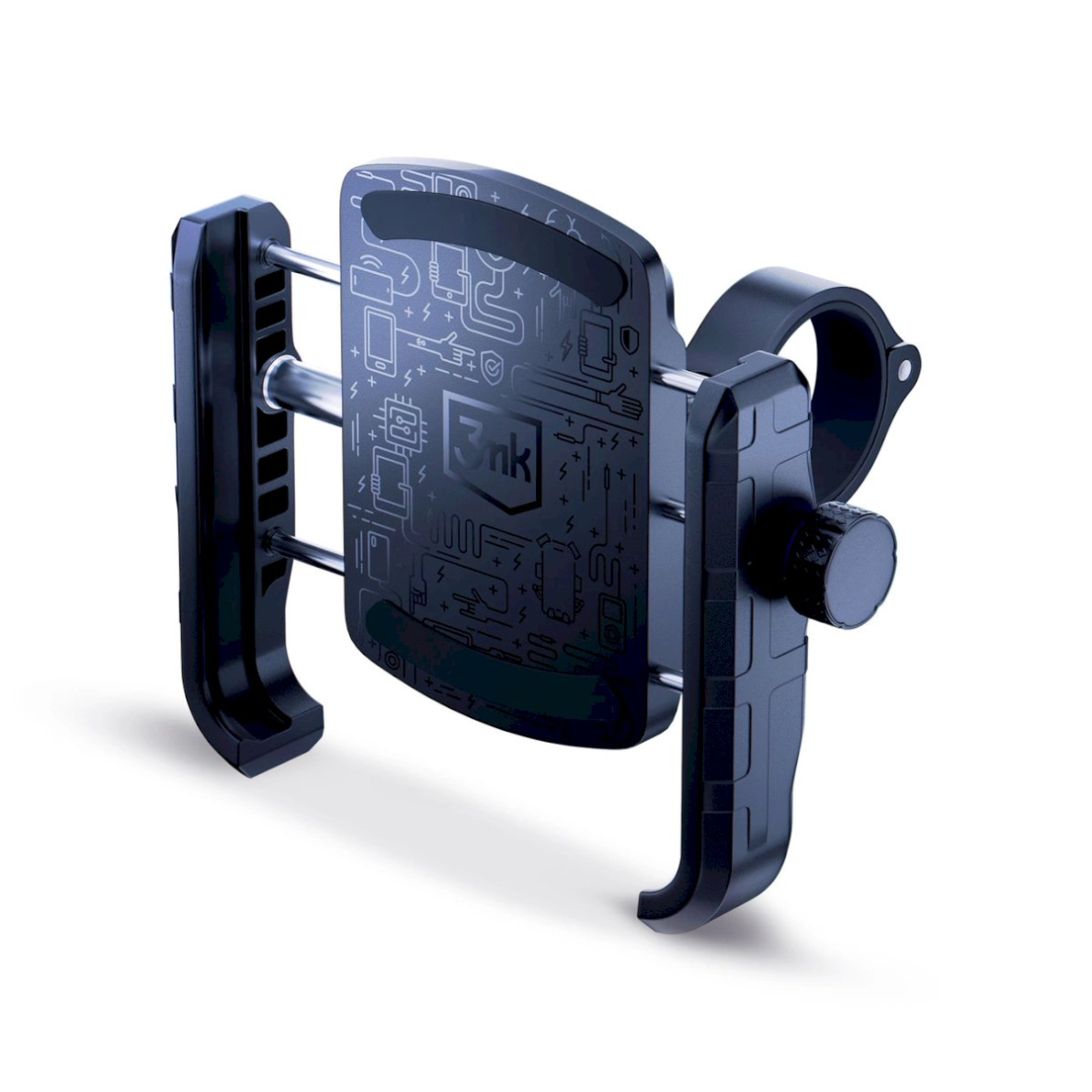 3mk Steel Bike Holder dviračio telefono laikiklis – juodas 11 3mk Steel Bike Holder dviračio telefono laikiklis – juodas 11