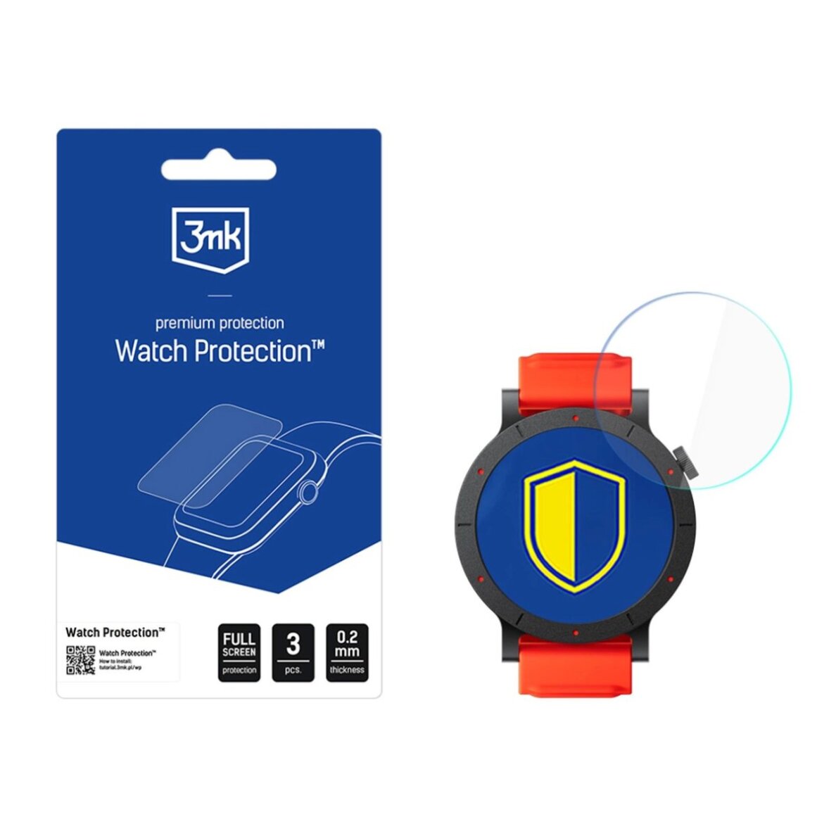 CMF Watch 3 Pro 3mk Watch Protection FlexibleGlass hibridinis stiklas CMF Watch 3 Pro 3mk Watch Protection FlexibleGlass hibridinis stiklas