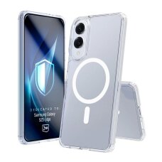 Samsung Galaxy S25 Edge dėklas 3mk Armor MagCase – skaidrus