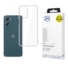 Motorola Moto G06 / Moto G06 Power 3mk Clear dėklas – skaidrus Motorola Moto G06 / Moto G06 Power 3mk Clear dėklas – skaidrus