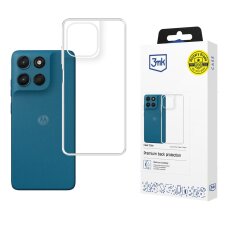 Motorola Moto G57 Power 3mk Clear Case dėklas – skaidrus