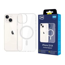 iPhone 13 / 14 dėklas 3mk EverClear MagCase – skaidrus