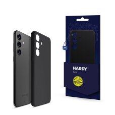 Samsung Galaxy S24+ 3mk Hardy Android silikoninis MagCase dėklas – juodas