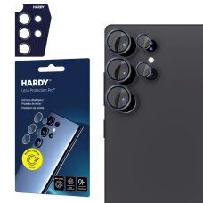 Samsung Galaxy S25 Ultra 3mk HARDY Lens Protection Pro kameros stiklas – juodas