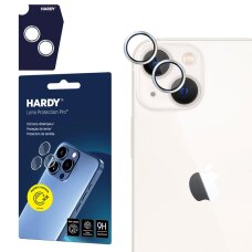 iPhone 15 / 15 Plus 3mk HARDY Lens Protection Pro kameros stiklas – sidabrinis