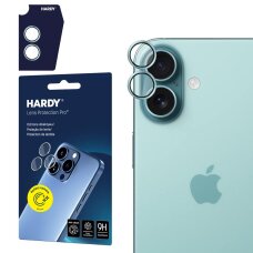 iPhone 17 3mk HARDY Lens Protection Pro kameros stiklas – žalias