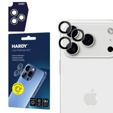 iPhone 17 Pro / 17 Pro Max 3mk HARDY Lens Protection Pro kameros stiklas – skaidrus