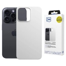 Apple iPhone 14 Pro 3mk Hardy MagSilicone dėklas – baltas