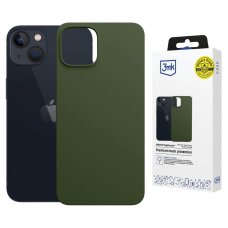 iPhone 15 Plus dėklas 3mk Hardy MagSilicone – žalias