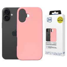 iPhone 16 Plus dėklas 3mk Hardy MagSilicone – rožinis