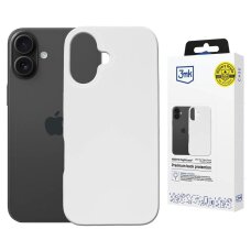 iPhone 16 dėklas 3mk Hardy MagSilicone – baltas