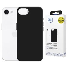 iPhone 16E dėklas 3mk Hardy MagSilicone – juodas