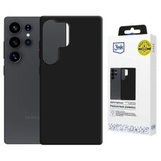 Samsung Galaxy S25 Ultra dėklas 3mk Hardy MagSilicone – juodas