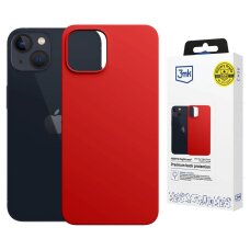 iPhone 13 dėklas 3mk Hardy MagSilicone – raudonas