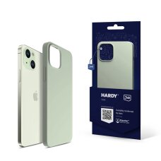 iPhone 15 Plus 3mk Hardy Silicone MagCase dėklas - žalias