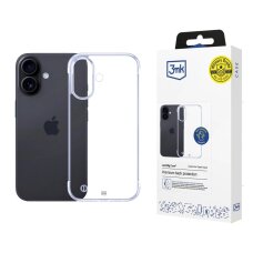 iPhone 16 dėklas 3mk Just20g Clear – skaidrus