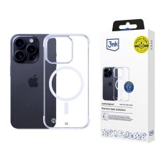 iPhone 14 Pro dėklas 3mk Just20g MagCase – skaidrus