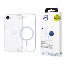 iPhone 16E dėklas 3mk Just20g MagCase – skaidrus