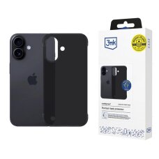 iPhone 16 dėklas 3mk Just20g Matt – matinės juodos spalvos