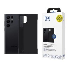 Samsung Galaxy S22 Ultra 5G dėklas 3mk Just20g Matt – matinės juodos