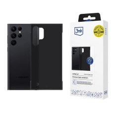 Samsung Galaxy S24 Ultra dėklas 3mk Just20g Matt Case – matinės juodos