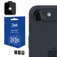 iPhone 17 Air 3mk Lens Protection Pro kameros stiklas – juodas