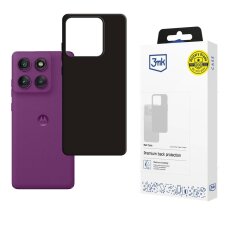Motorola Edge 60 Pro dėklas 3mk Matt Case – matinės juodos