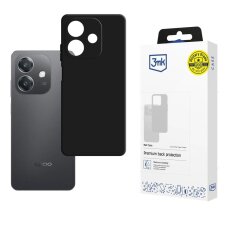 Oppo A40 / A40M / A3 4G dėklas 3mk Matt Case – matinės juodos